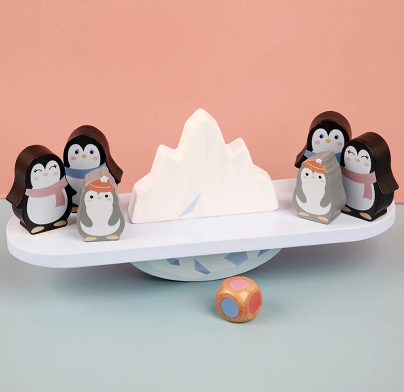 Juego de Equilibrio de Pingüinos