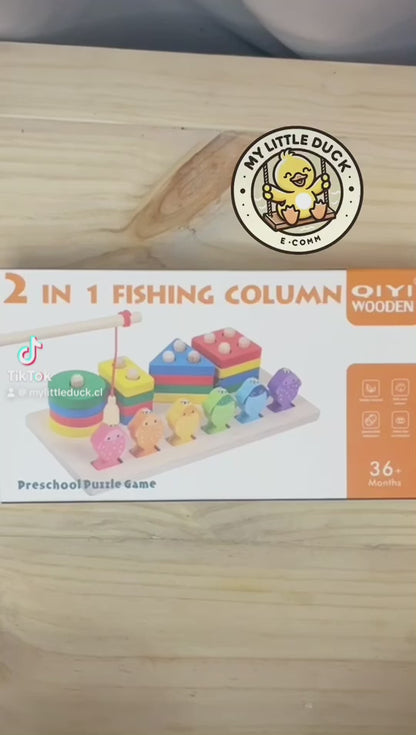 Juego De Pesca Magnético Y Encaje